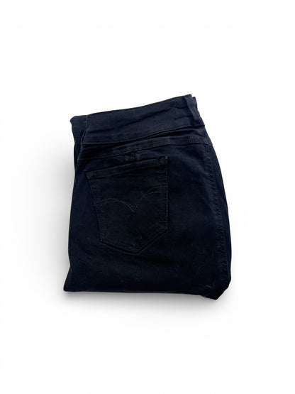 Jean Clásico Negro – Realce Premium & Bota Recta