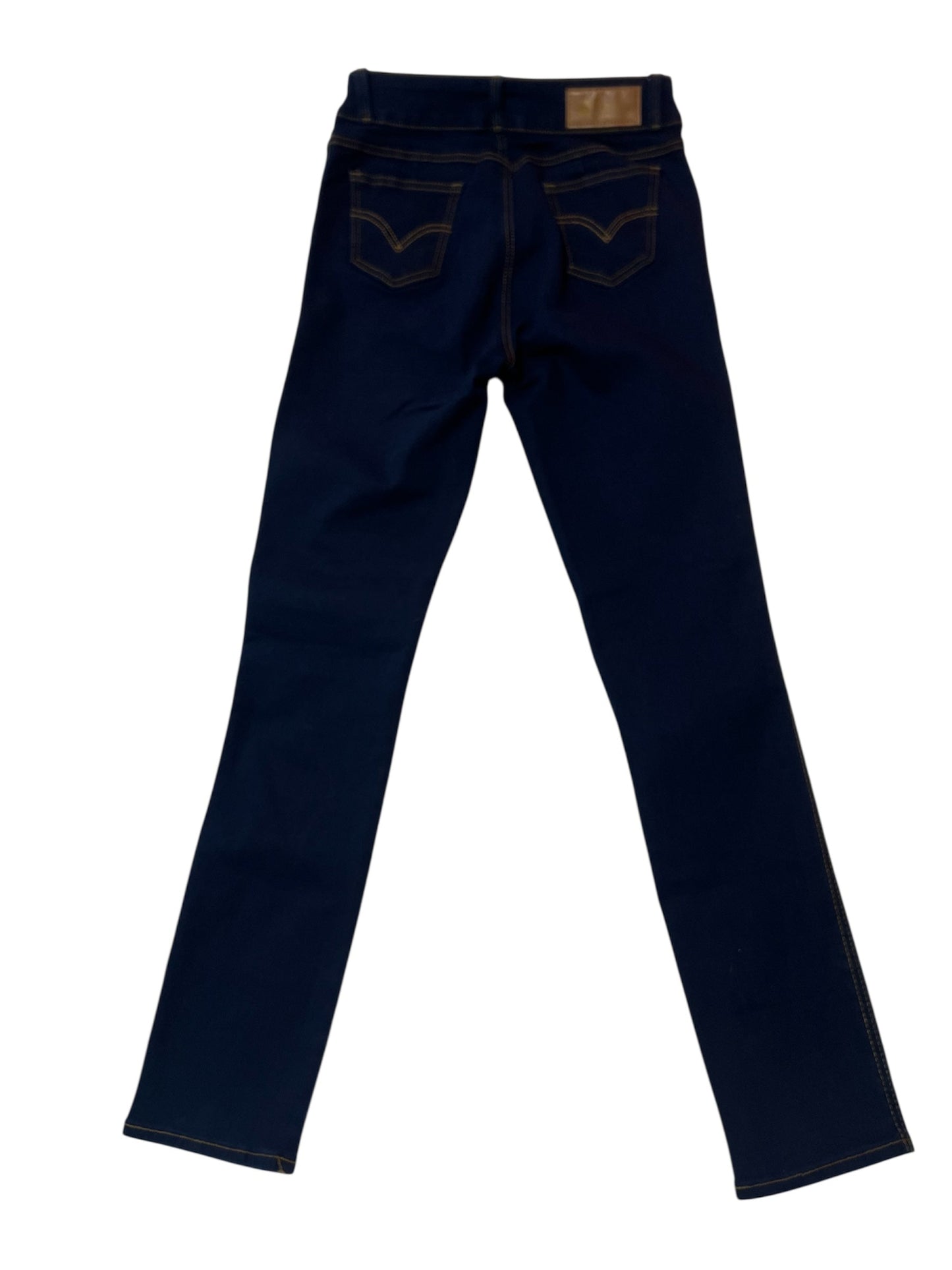 Jean Clásico Azul Oscuro – Realce Premium & Bota Recta