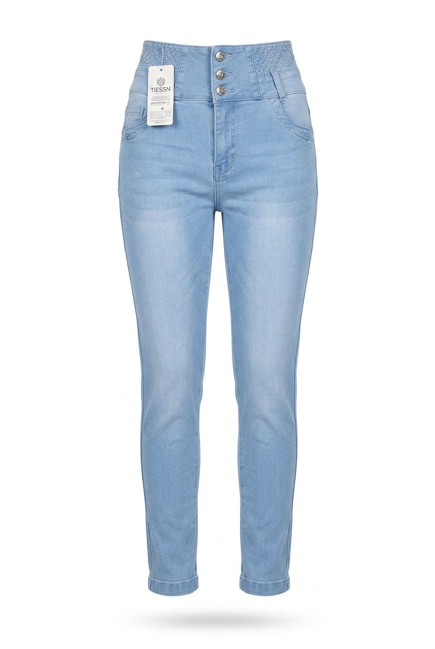 Jean skinny Azul hielo - Tissini